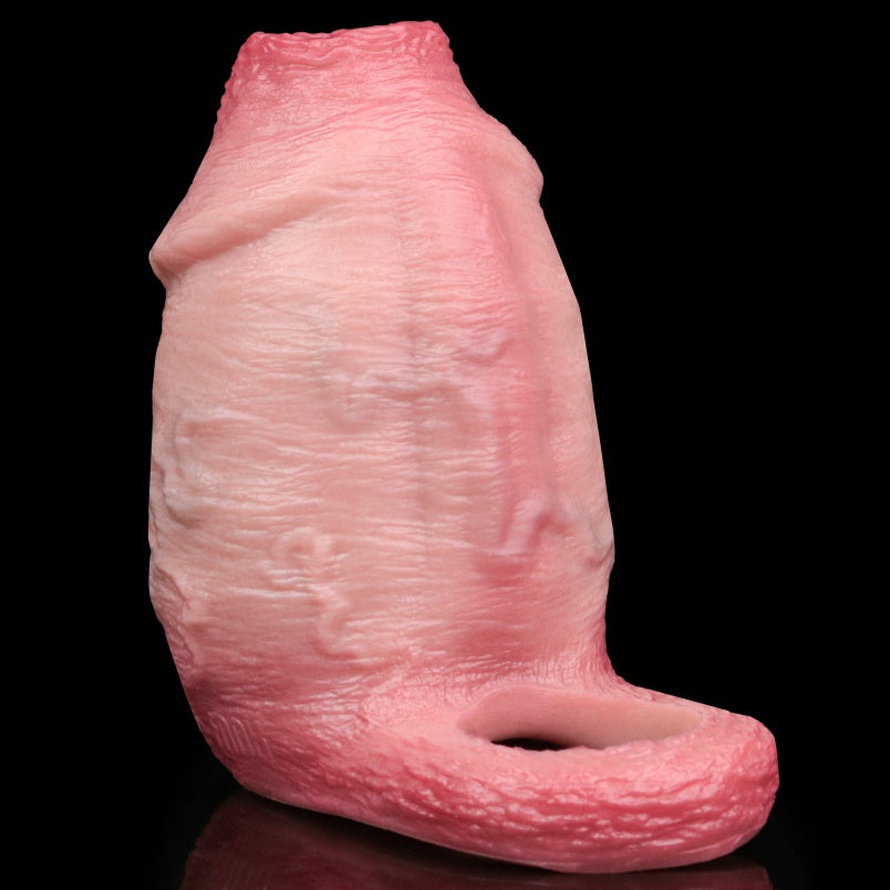Big Girthy Realistic Cock Sleeve - Effective Penis Extender Pegging Enhancement for Men Gay