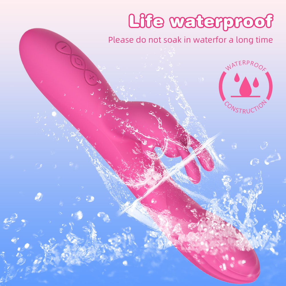 Kaninchen-Klitorisklemmen, G-Punkt-Vibrator – vibrierender Analdildo, weibliches Sexspielzeug
