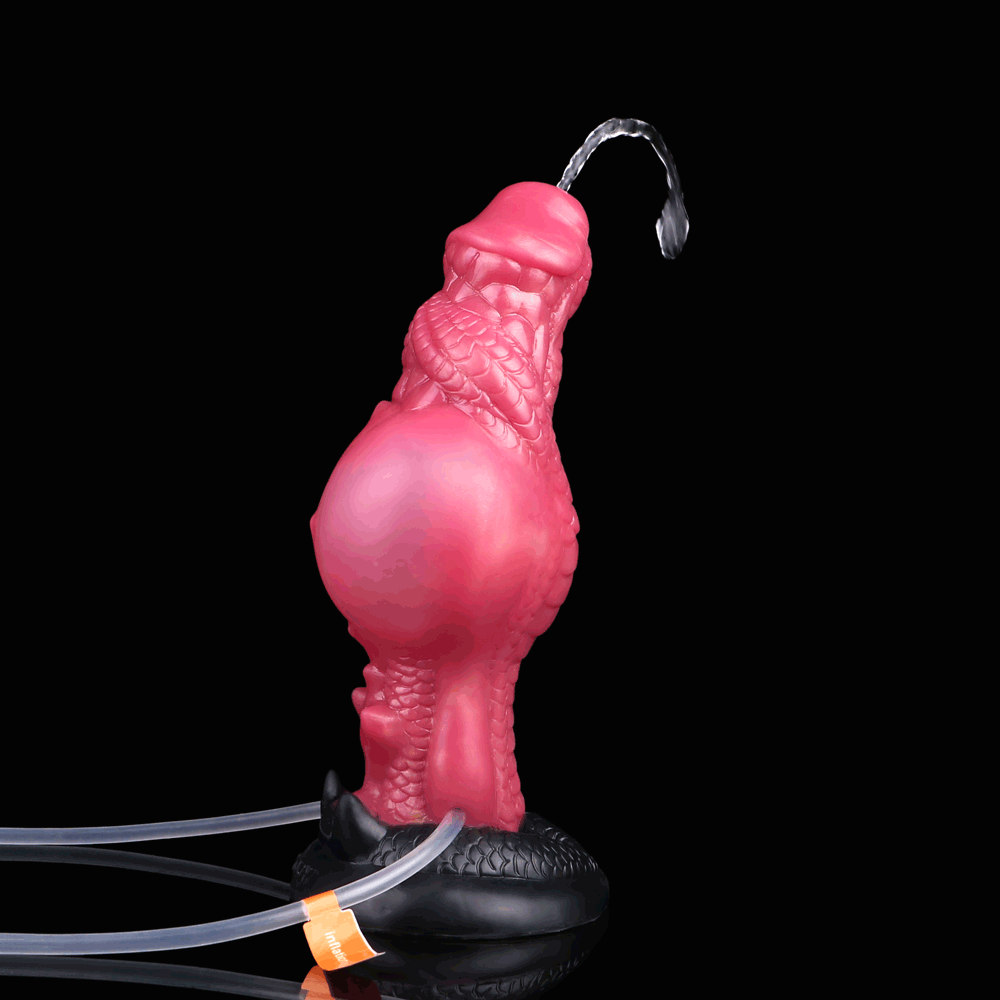 Gode gonflable géant giclant pour femme - Jouet sexuel - Masturbation féminine fantastique à ventouse