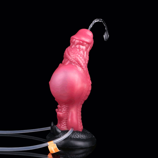 Squirting Inflatable Monster Dildo Women Sexual Toy - Suction Cup Fantasy Female Masturbation