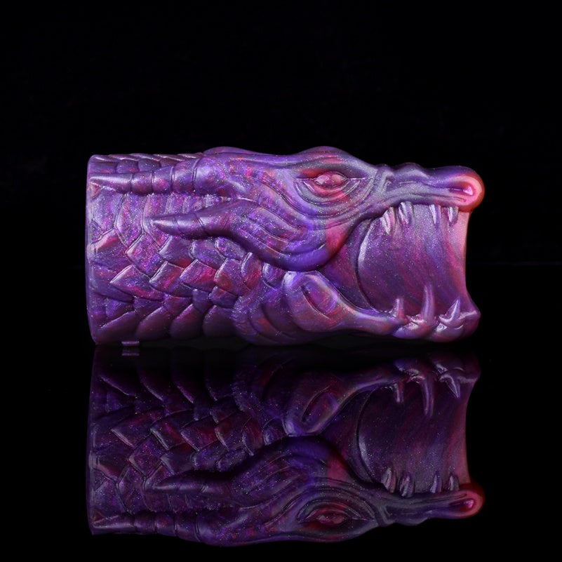Fantasy Silicone Dragon Penis Sleeve Sheath – Fierce to Revitalize Male Sex Toys Performance