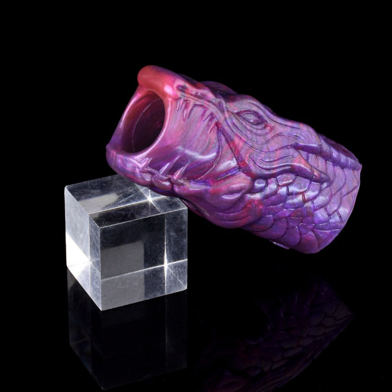 Fantasy Silicone Dragon Penis Sleeve Sheath – Fierce to Revitalize Male Sex Toys Performance