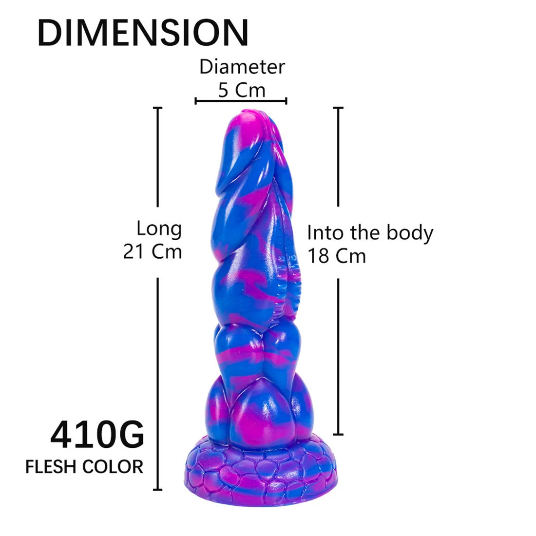 Gode monstre réaliste - Gros gode anal exotique Dilatateur G Spot Massage de la prostate Traite