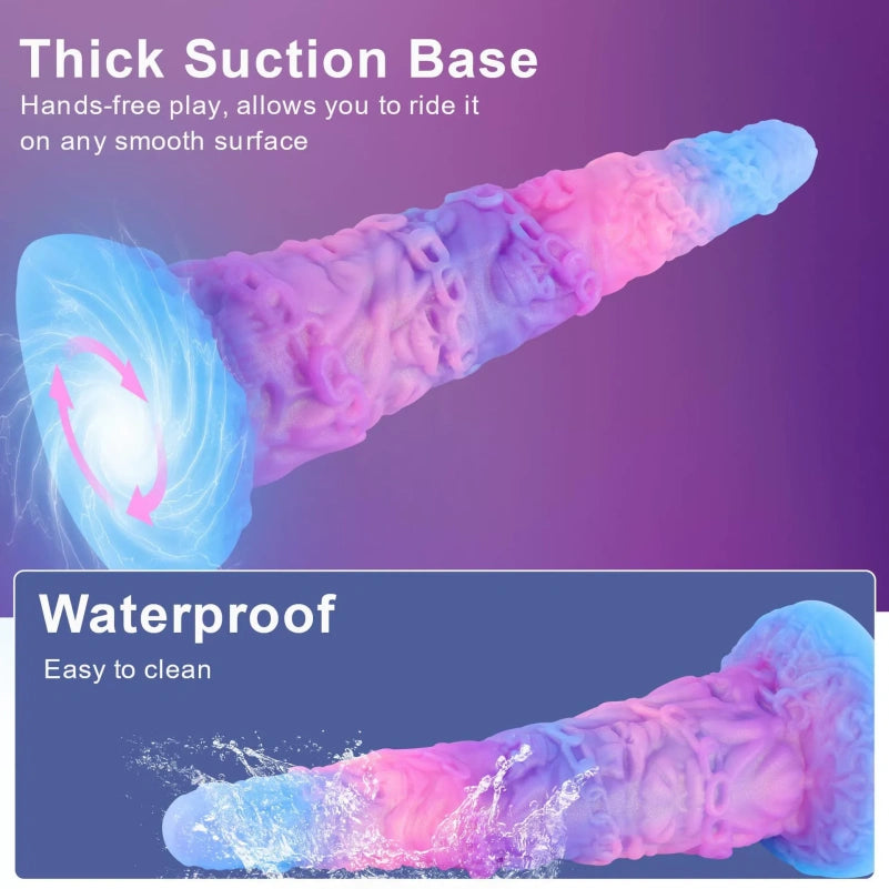 Insertable Butt Plug Silicone Fantasy Tentacle Dildo - G-Spot Stimulation Sex Toys for Women