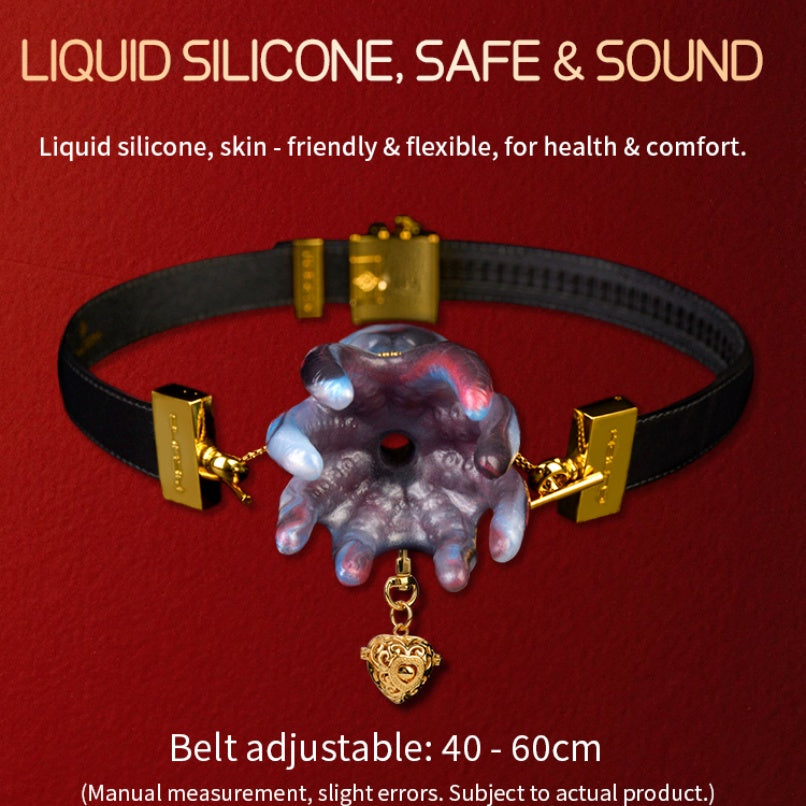 Fantasy Octopus Vertical Gag Bettie Bondage Kit – Liquid Silicone Strap-On BDSM Toy