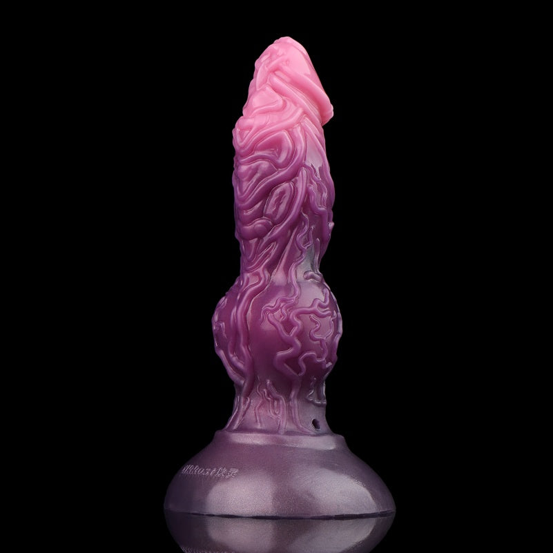 Inflatable Monsterdildo Anal Sex Toy - Dragon Purple Dildo Women Masturbating Fullness