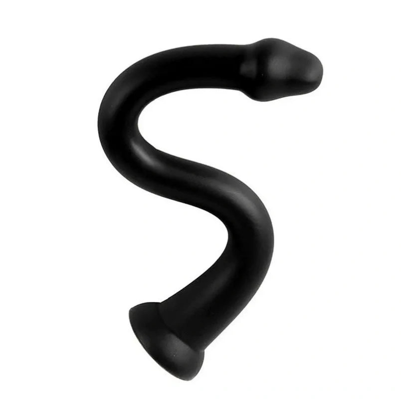 Gode anal extra-long noir Alien - Monsterdildo pour masturbation vaginale profonde