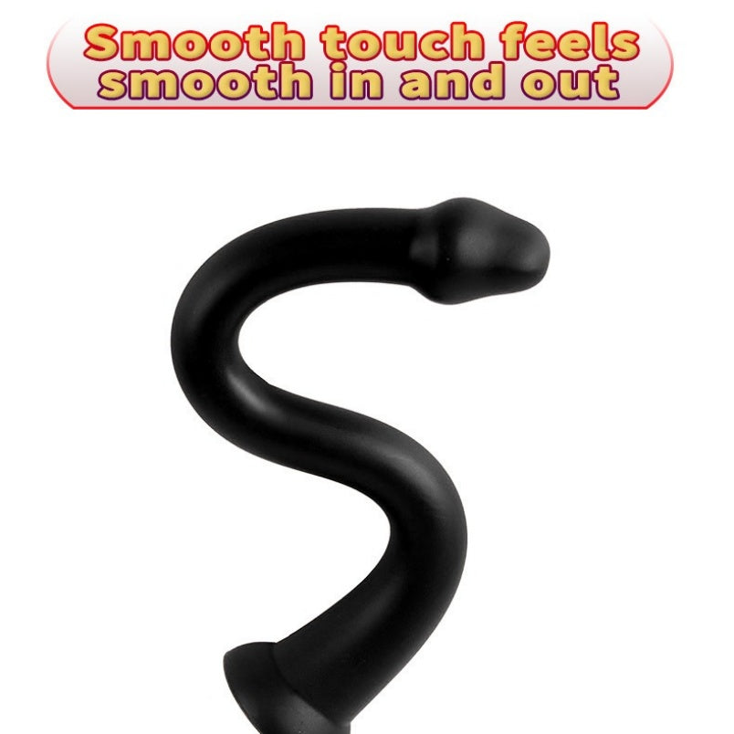 Gode anal extra-long noir Alien - Monsterdildo pour masturbation vaginale profonde