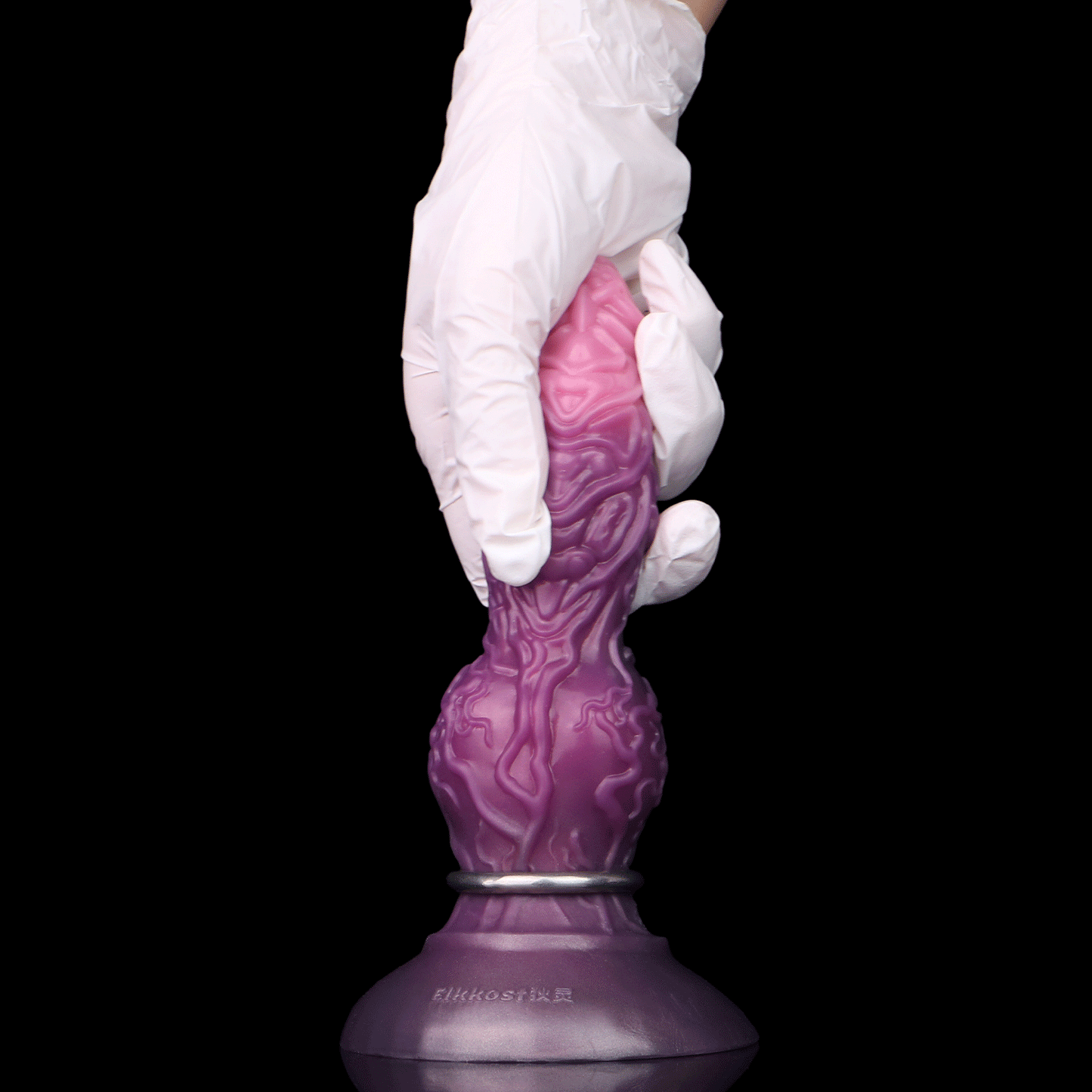 Inflatable Monsterdildo Anal Sex Toy - Dragon Purple Dildo Women Masturbating Fullness