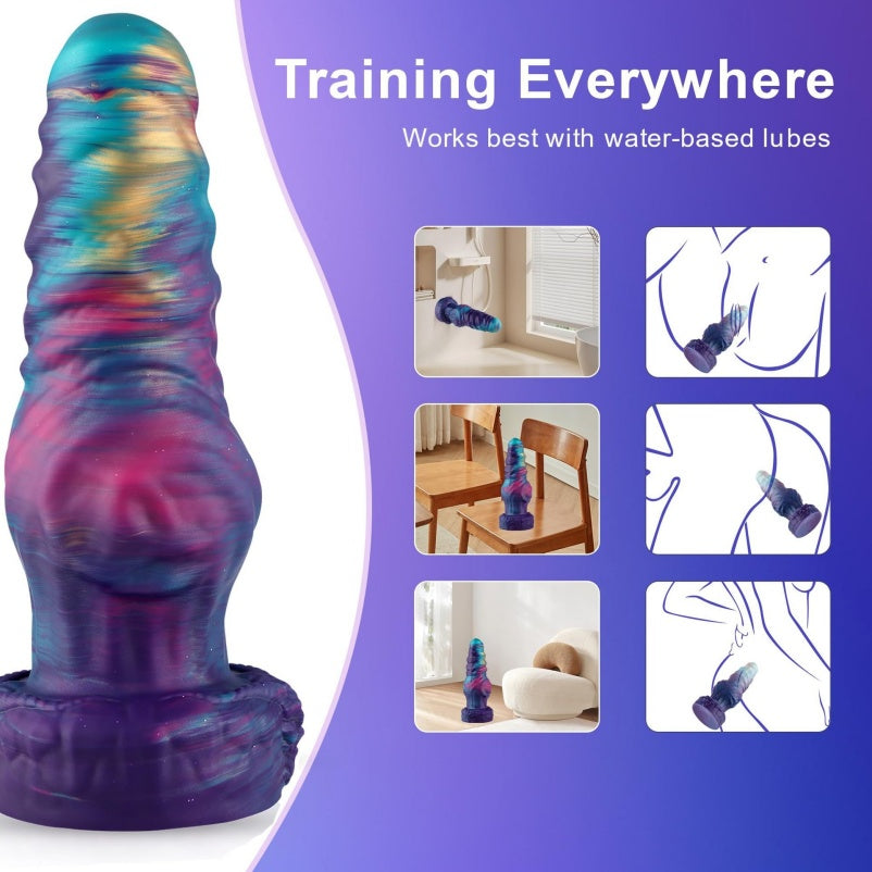 Hug Insertion Butt Plug Fantasy Horse Dildo - Female Masturbation Expansion Anal Silicone Toys