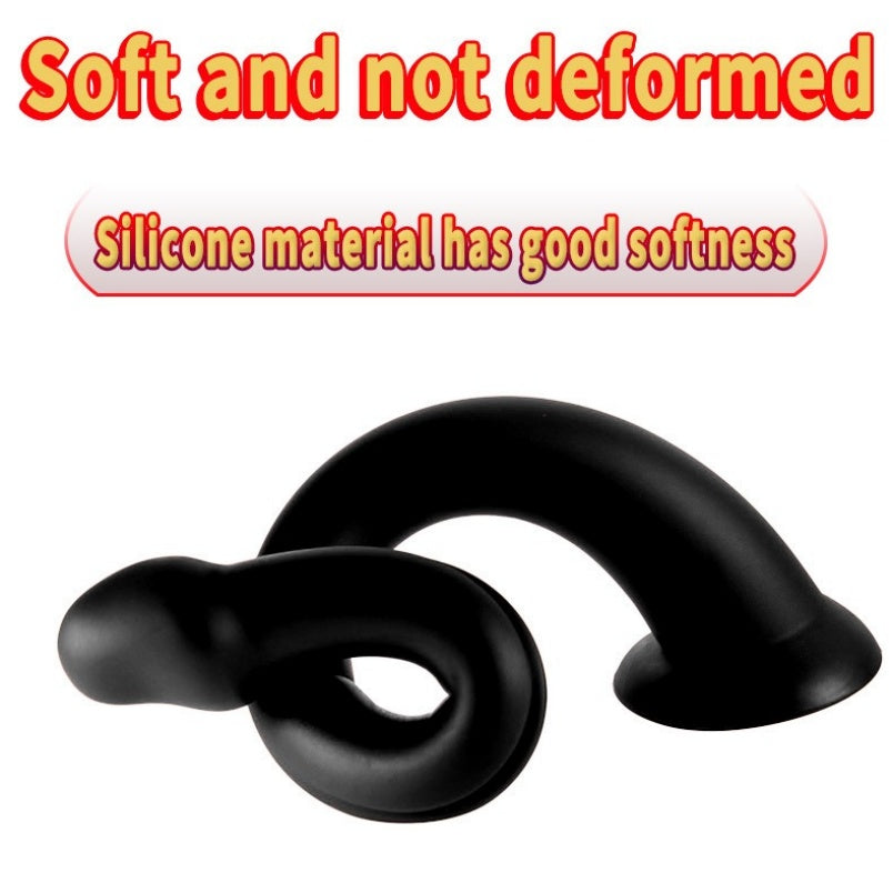 Gode anal extra-long noir Alien - Monsterdildo pour masturbation vaginale profonde