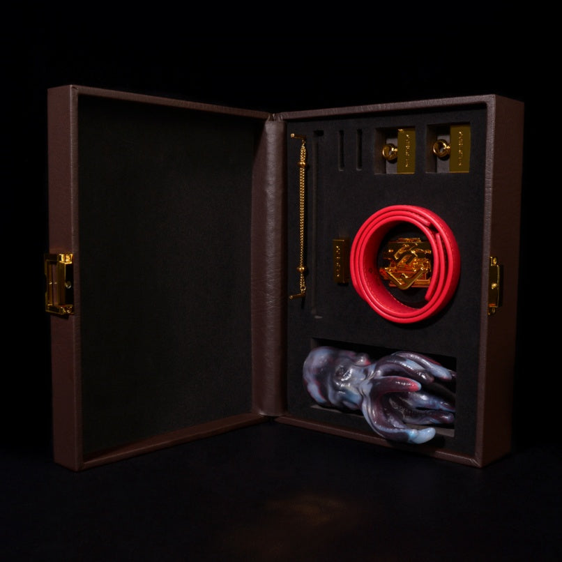 Fantasy Octopus Vertical Gag Bettie Bondage Kit – Liquid Silicone Strap-On BDSM Toy
