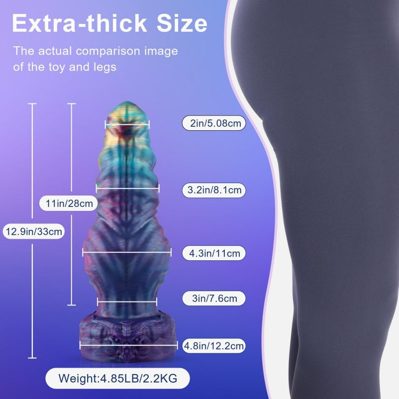 Hug Insertion Butt Plug Fantasy Horse Dildo - Female Masturbation Expansion Anal Silicone Toys