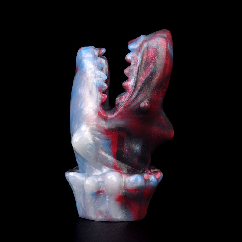 Deep-Sea Fantasy Shark Ball Gag – Silicone Sex Toys for Women Extreme Bondage and BDSM Play