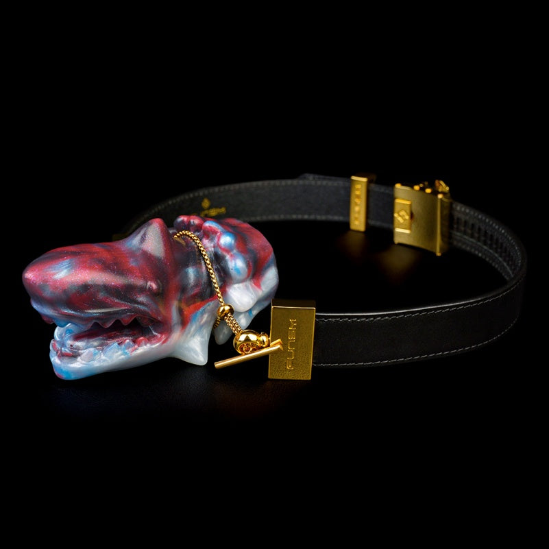 Deep-Sea Fantasy Shark Ball Gag – Silicone Sex Toys for Women Extreme Bondage and BDSM Play