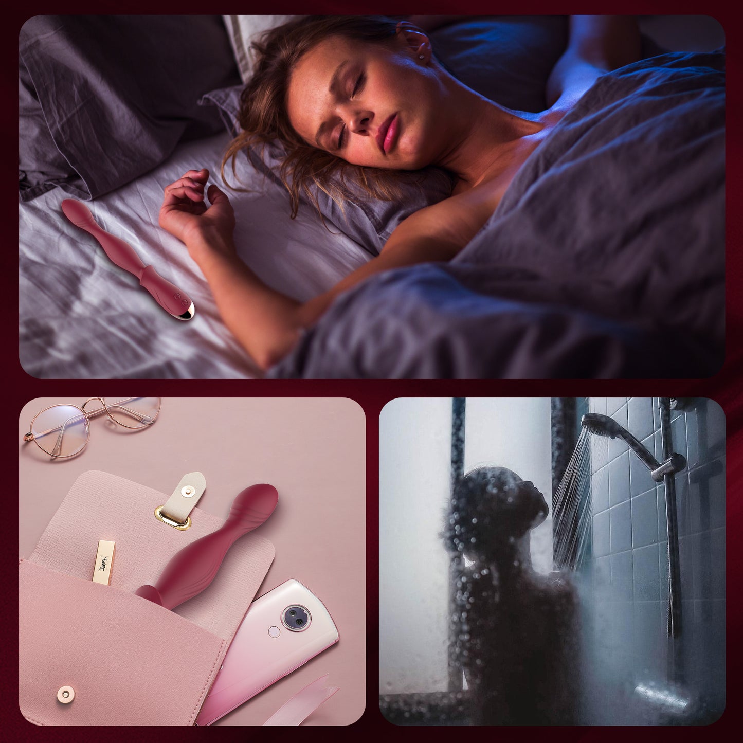 Vibrateur de doigt de massage de la prostate - Plug anal vibrant Jouets sexuels féminins