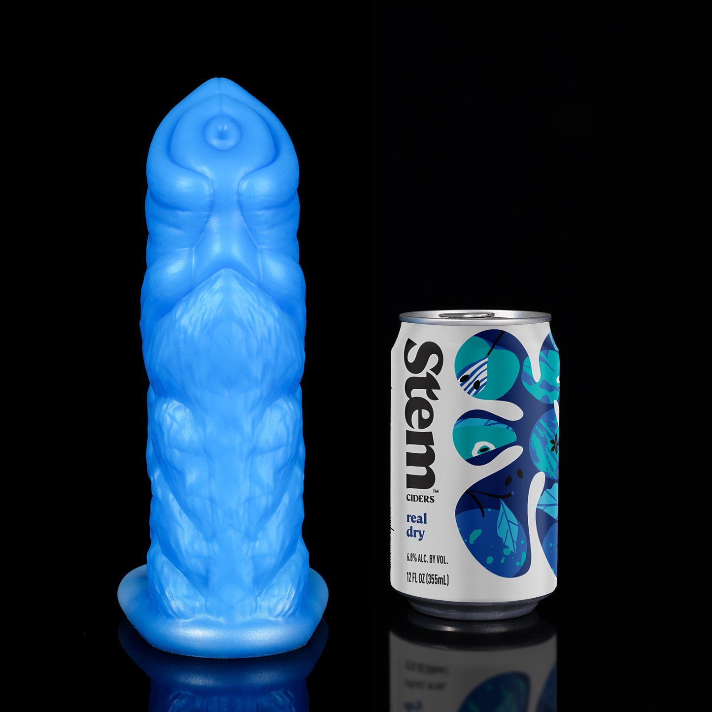 Riesiger Penishüllen-Vergrößerer in Lebensgröße – Ebenholz-Monsterdildo-Penisring zur Verzögerung der Ejakulation, Sexspielzeug für Männer