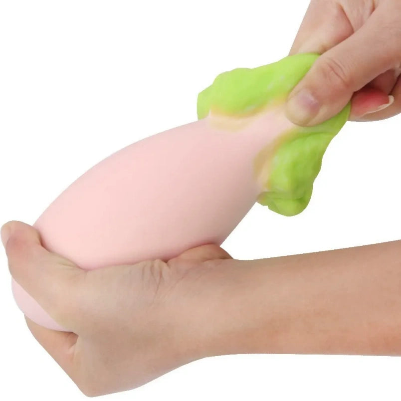 Gode en silicone chair Dragon Egg Fantasy Monster Fist - Plug anal insérable à expansion anale et vaginale