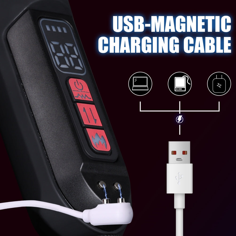 Realistischer, hautfarbener Silikon-Dildo mit Stoßfunktion – Multifunktionales Vibrationsspielzeug für weibliche Masturbation und Orgasmus