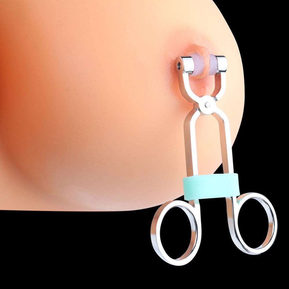 Stainless Steel Nipple Clamps - Couples BDSM Training and Dominant Sex Toys