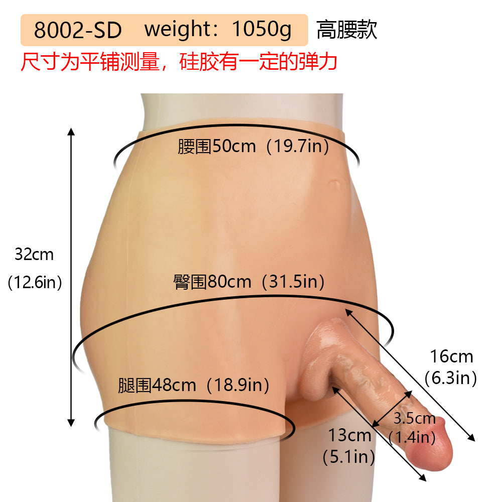 Lesbian Strapon Girthy Lifelike Dildo - Big Glans Realistic Sex Toys for Women Strap On Play