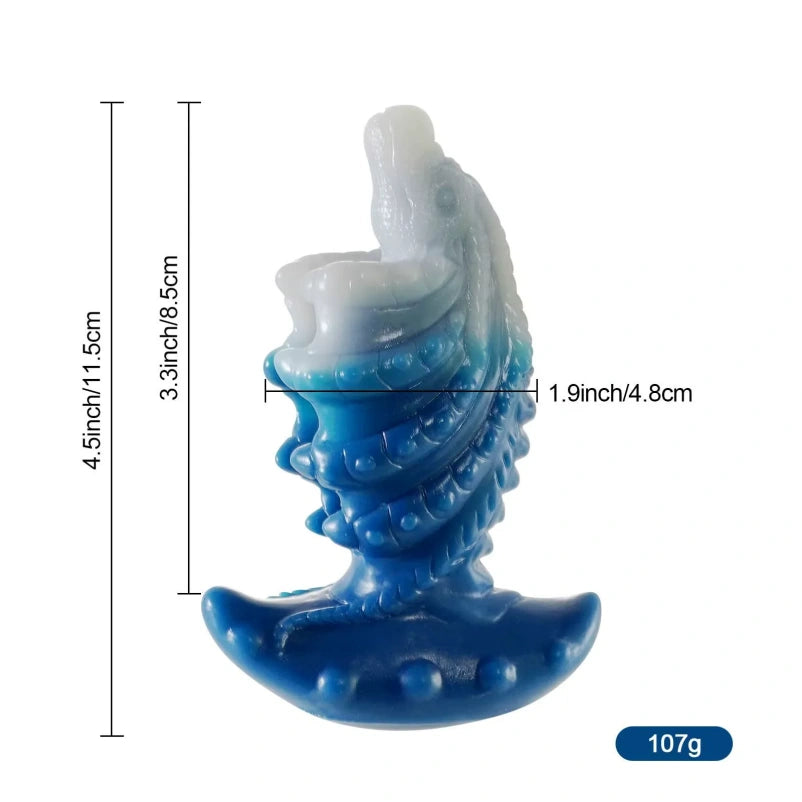 Fantasy Buttplug-Dildo in Muschelform – G-Punkt-Stimulation, Masturbations-Sexspielzeug für Frauen