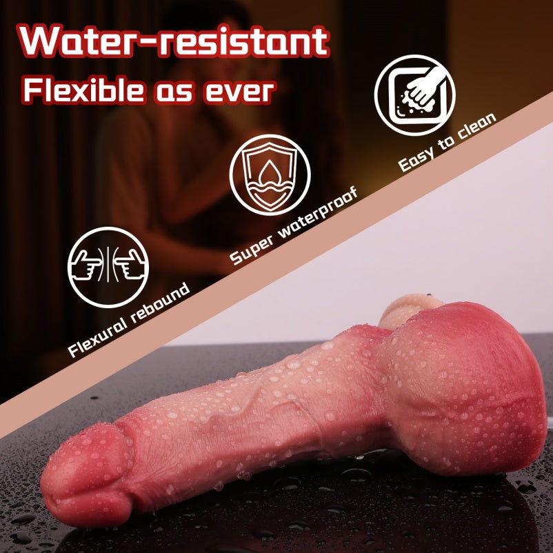 Squirting Dildo with Suction Cup – Realistic Silicone Strap-On for Vaginal Stimulation