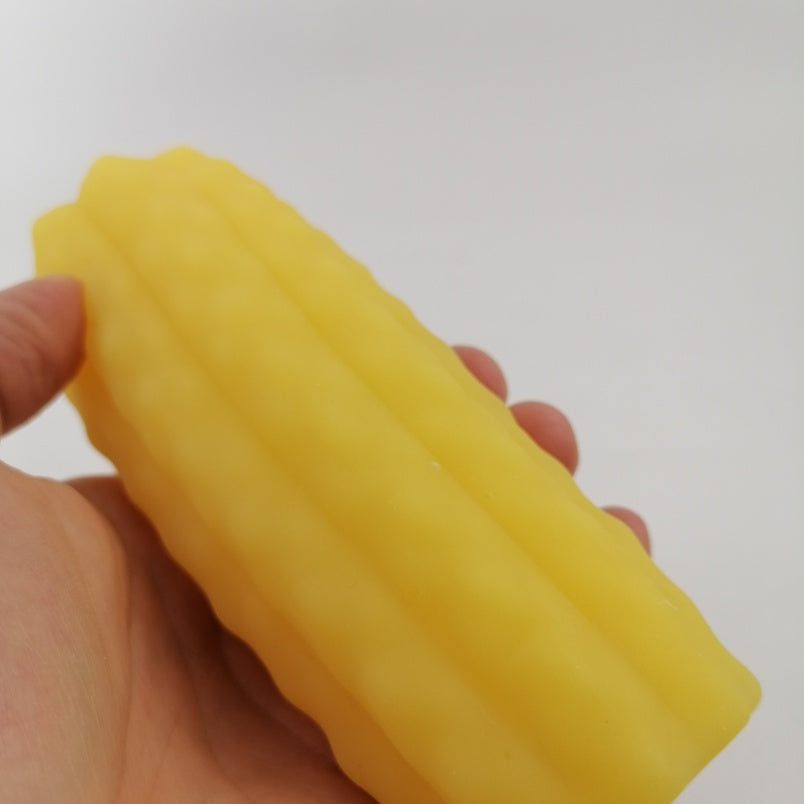 Masturbateur de poche en silicone fantaisie en forme de maïs – Massage du pénis, tasse de masturbation, jouet sexuel pour homme