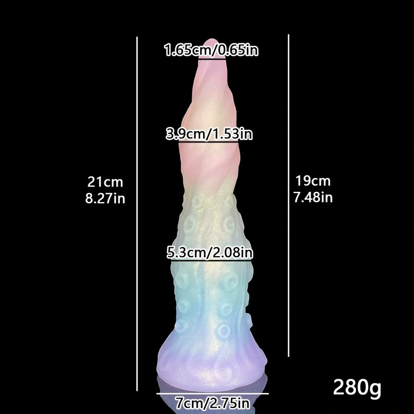 Gode anal tentaculaire en gelée - Gode monstre fantaisie pour femme, jouet sexuel point G