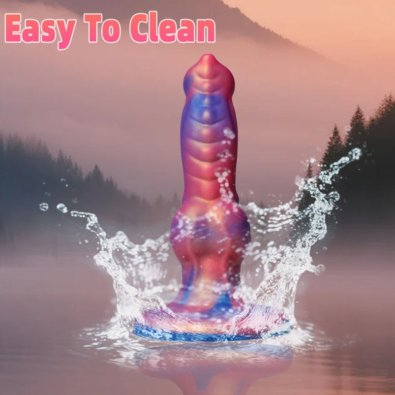 Gode réaliste pour chien Insertion Fantasy – Outil de stimulation pour l'expansion anale et vaginale