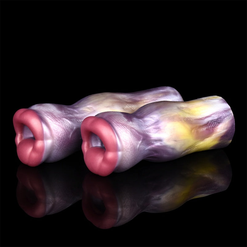 Fantasy Silicone Blowjob Pocket Pussy Masturbation Cup - Male Penis Massaging Enlargement Pump Toys