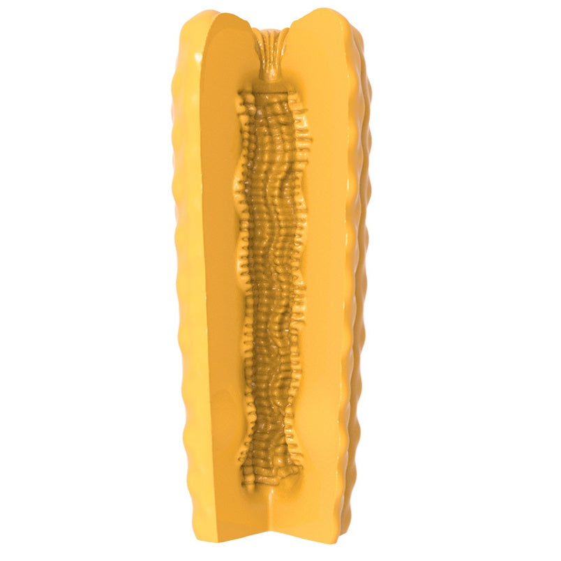 Masturbateur de poche en silicone fantaisie en forme de maïs – Massage du pénis, tasse de masturbation, jouet sexuel pour homme