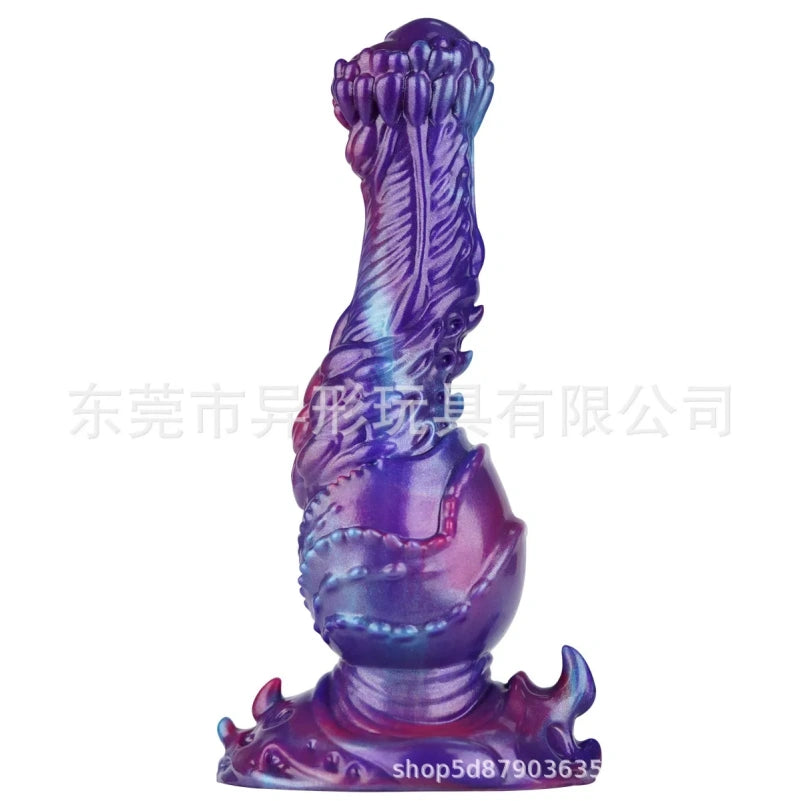 Gode anal Fist Fantasy Dog - Jouet sexuel anal aux couleurs vives, extensible pour femmes et hommes