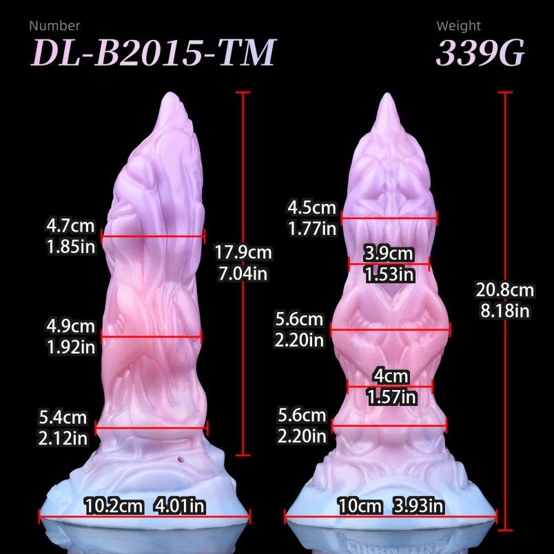 Inflatable Fantasy Drakes Dick Butt Plug - G-Spot Stimulation Insertable Sex Toys for Women