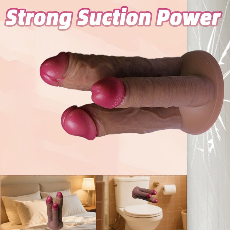 Gode Fantasy Triple Fist avec ventouse – Chevauchée anale profonde et masturbation vaginale