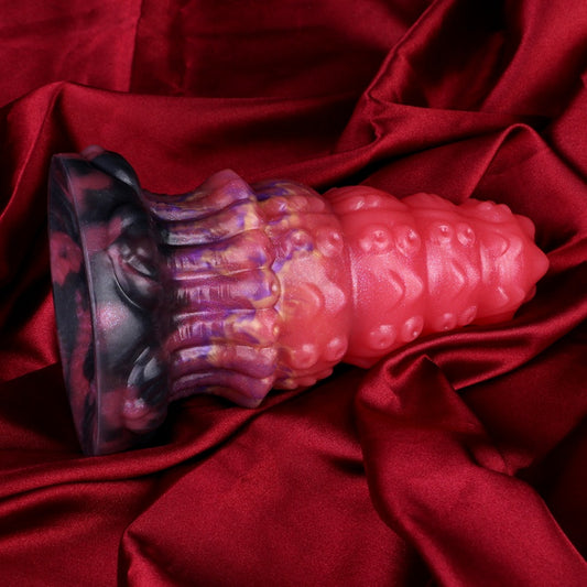 Octopus Tentacle Fantasy Dildo Butt Plug – Blood-Iridescent Silicone Anal Sex Toys for Women