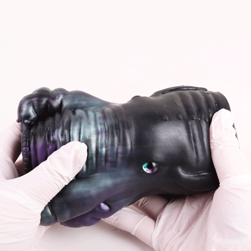 Monstre des profondeurs : chatte de poche – Masturbateur pour homme avec vagin et pénis