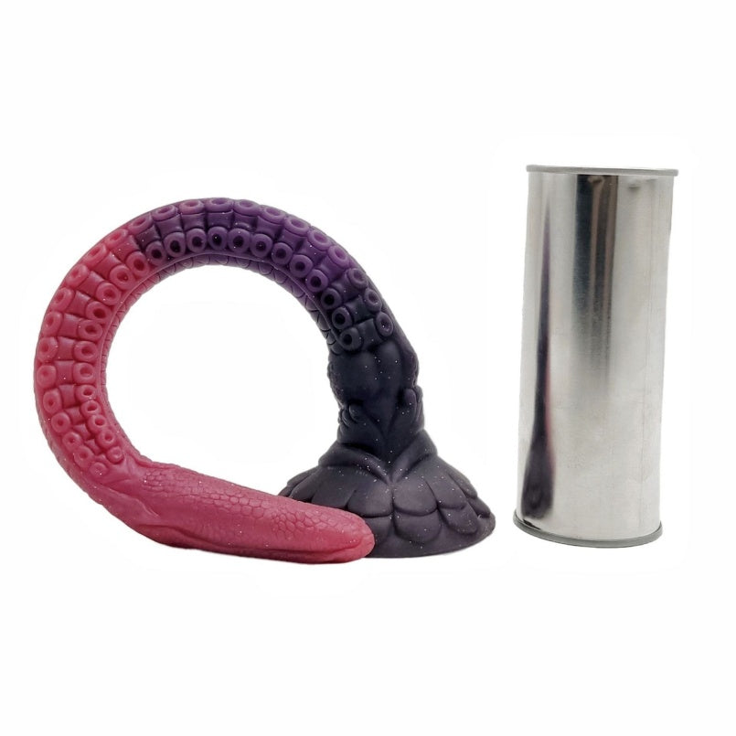 Plug anal extra-long Fantasy Drakes Dick – Outil d'expansion anale unisexe avec éléments dragon
