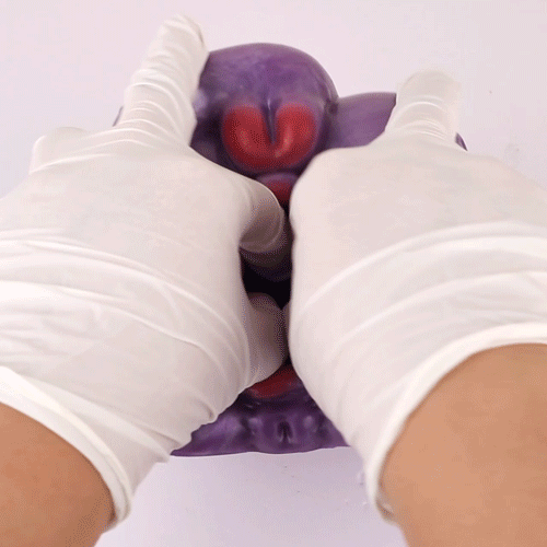 Fantasy Monster Silicone Ass Pocket Pussy - Male Penis Insertion Masturbation Massager