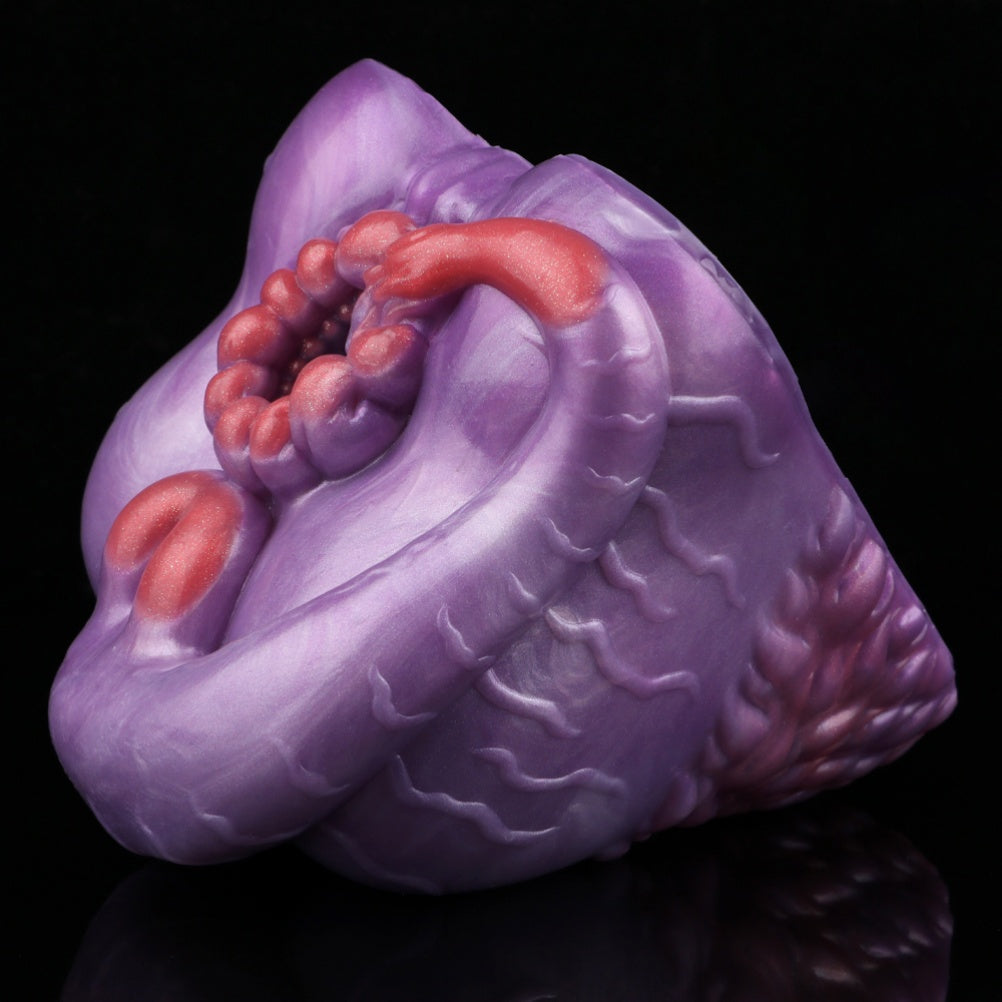 Fantasy Monster Silicone Ass Pocket Pussy - Male Penis Insertion Masturbation Massager