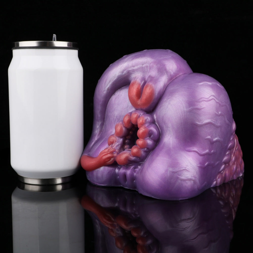 Fantasy Monster Silicone Ass Pocket Pussy - Male Penis Insertion Masturbation Massager