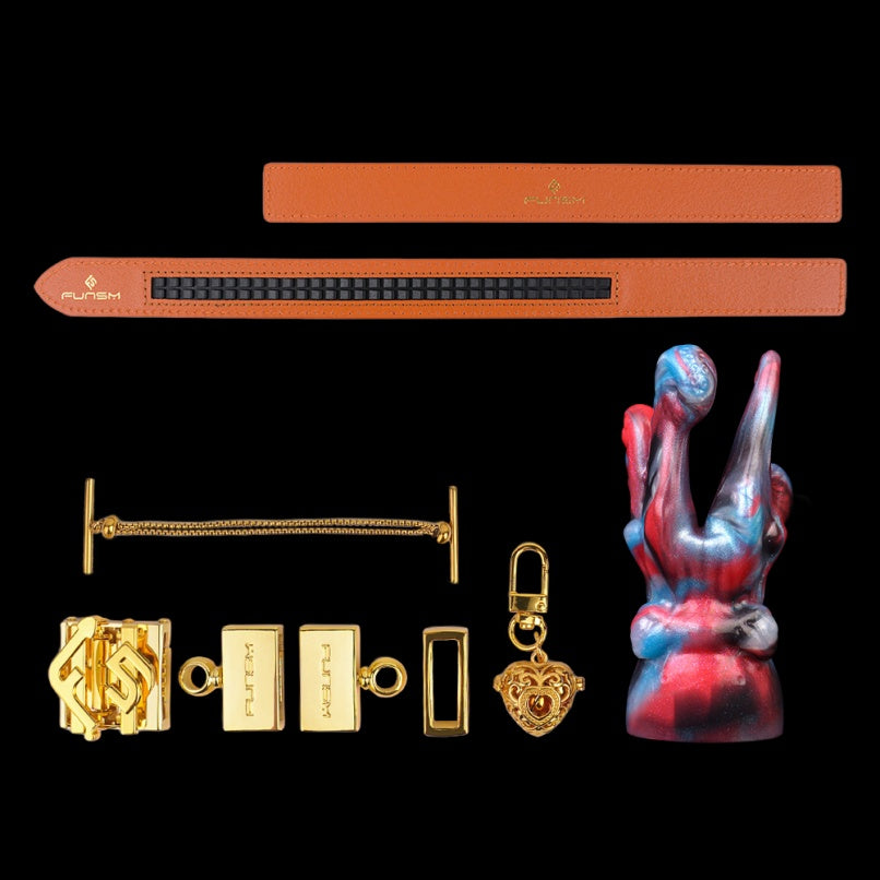 Female-Exclusive Strap-On Fantasy Octopus Ball Gag – Iridescent Silicone Bondage BDSM Set