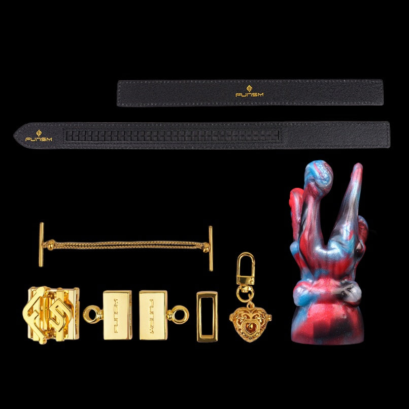 Female-Exclusive Strap-On Fantasy Octopus Ball Gag – Iridescent Silicone Bondage BDSM Set