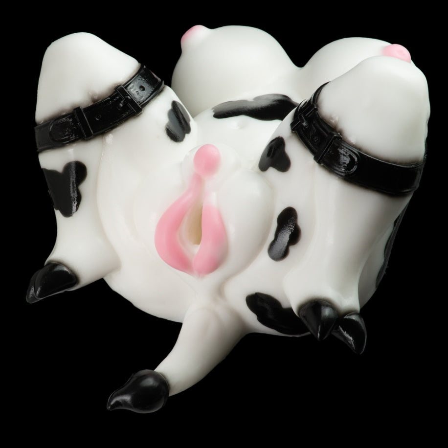 Cowgirl Anime Mini-Sexpuppen-Torso – Dual-Channel Pocket Pussy mit zusammendrückbaren Brüsten von Domlust