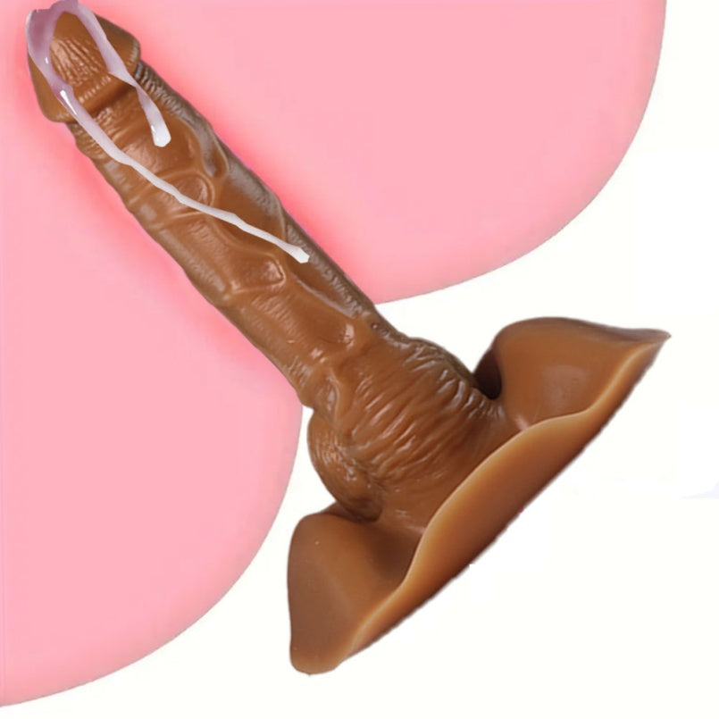 Lesbian-Specific Strap-On Silicone Monster Dildo – Realistic Textured Insertion for Anal and Vaginal Pleasure
