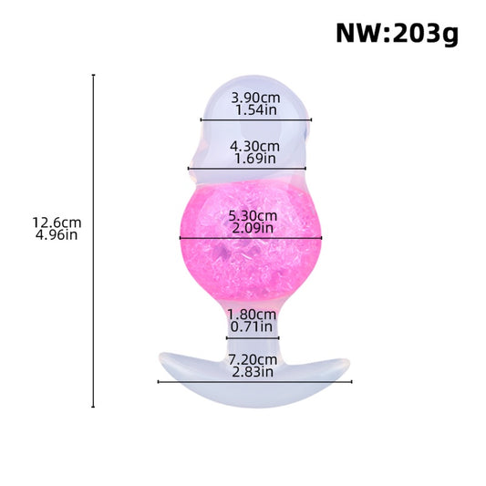 Fantasy Silicone Monster Dildo Butt Plug – Anchor Base for Stability and Enhanced Stimulation