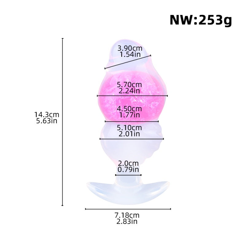 Fantasy Anchor Butt Plug Monster Dildo – Strap-On Analstimulation Sexspielzeug für Frauen