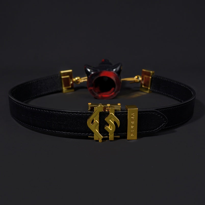 Akainu Vertical Ball Gag Kinky Bondage Set - Bad Dragon Oral Restraint Oral Sex Toys for Women Men