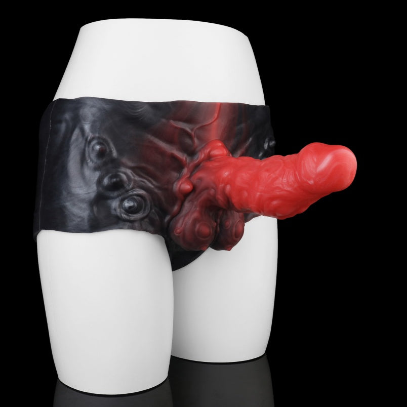 Beast Fantasy Cock Sleeve Sheath Underwear - Wearable Penis Extender Sex Toys for Men