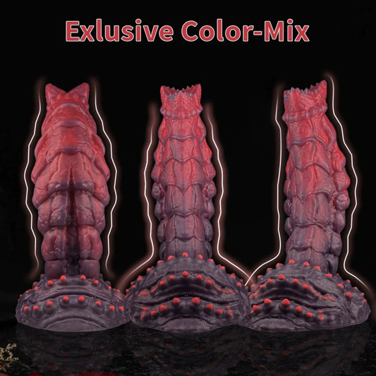 Fantasy Drakes Dick Butt Plug with Suction Cup – Silicone Vaginal Stimulation Tool for Women